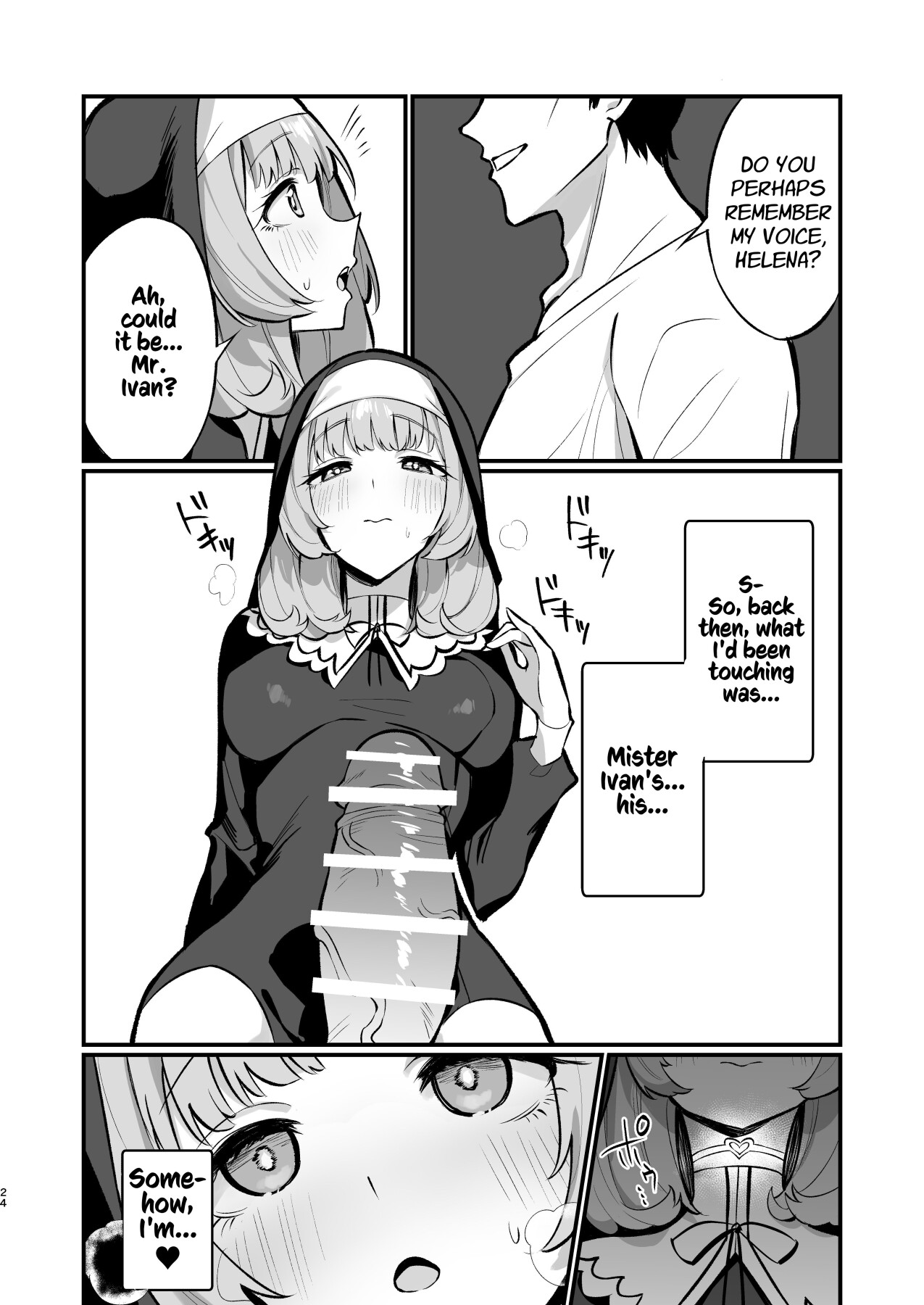 Hentai Manga Comic-A Sister's Absolute Defeat: Until an Innocent Nun Enters Heat and Indulges in Passionate Mating Sex-Read-23